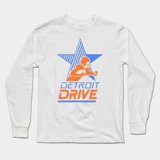 Defunct Detroit Drive Football AFL Long Sleeve T-Shirt